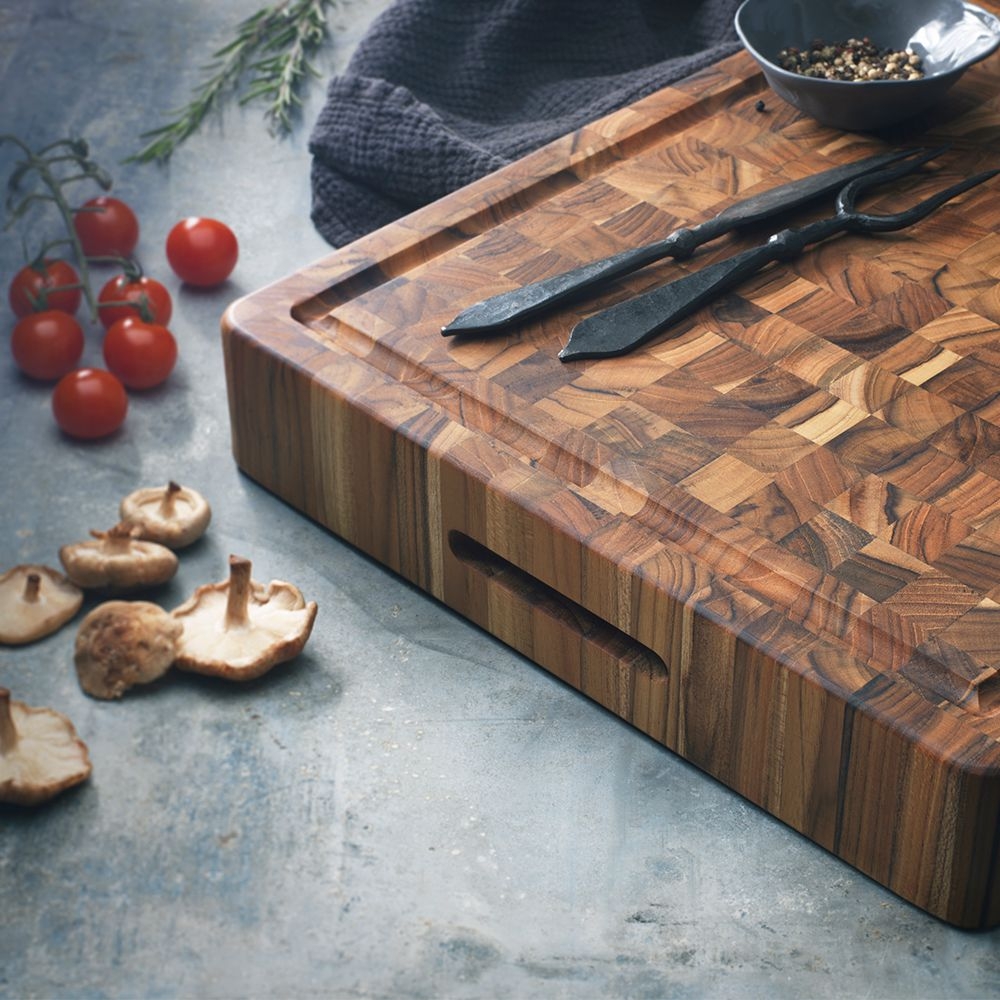 TeakHaus - End Grain Butcher Blocks - Teak-Schneidebrett