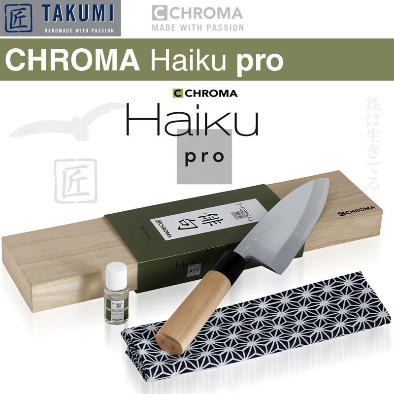 CHROMA - Haiku Pro HP-4 - Nakiri 16,5 cm