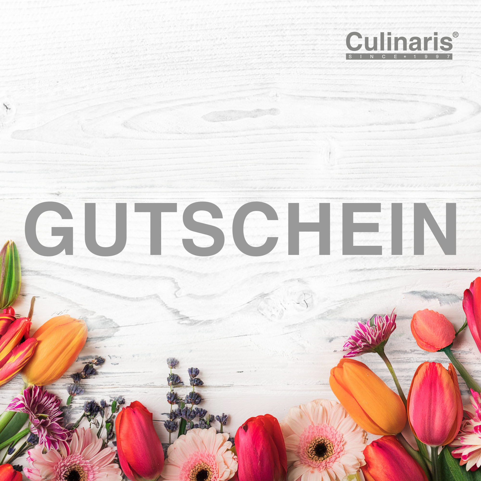 Filial-Geschenk-Gutschein - Flower