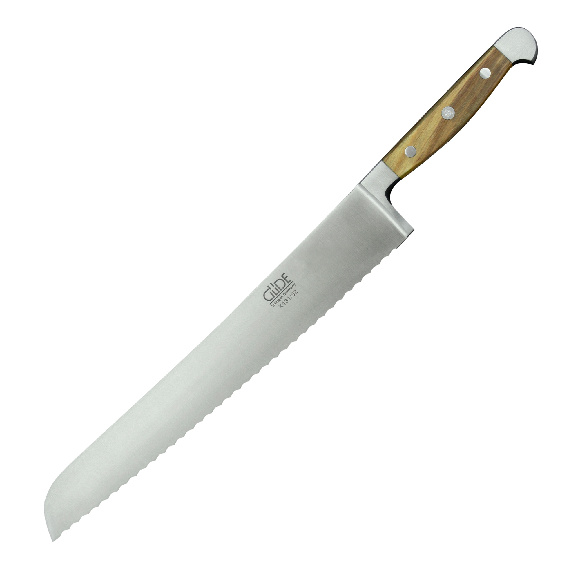 Güde - Brotmesser Alpha Olive, Beidhänder